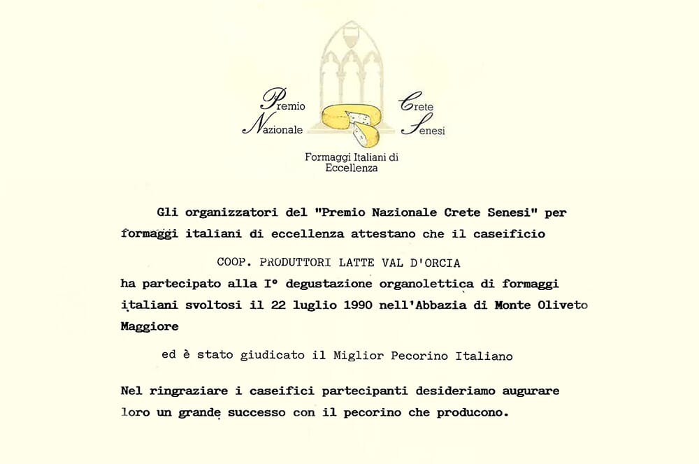 migliore pecorino italia